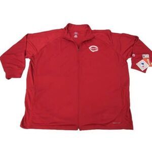 New Plus Size 4X Women’s Cincinnati Reds Zip Up Jacket